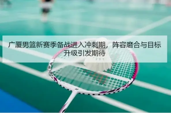 内线告急?广厦休赛期如何补强深度破困局